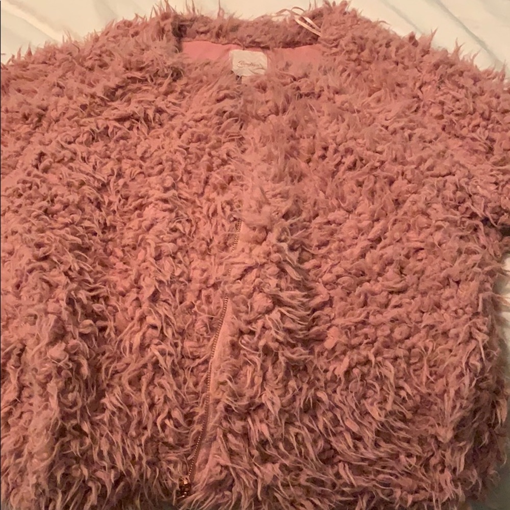pink bear jacket